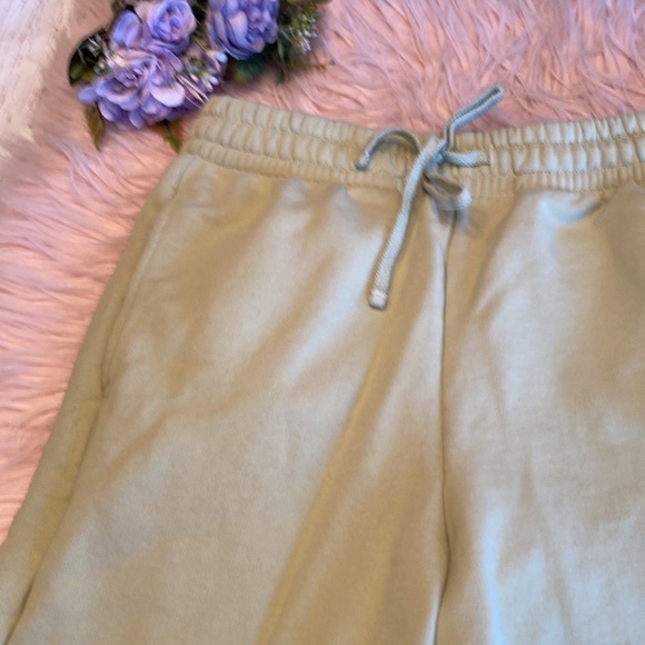 Reformation Light Green Track Pants - Picture 2 of 9